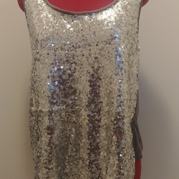Guess Ladies Sequence Tank Top XL - Picture 2 of 16